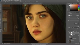 استفاده درست از فیلتر رنگ و روغن در فتوشاپ