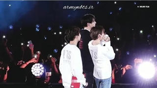 همخوانی زیبای ارمی و بی تی اس، آجرای اهنگ young forever