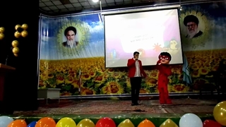 اجرای آهنگ دختر با حضور دختر کفشدوزکی