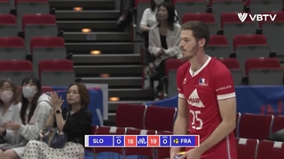 خلاصه بازی فرانسه (1) - (3) اسلوونی در لیگ ملتهای والیبال 2023