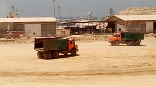 بازدید میدانی خبرنگاران از اطراف بندر منطقه ویژه اقتصادی صنایع انرژی ‌‌‌بر پارسیان