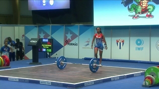 دسته 45 کیلو مسابقات وزنه برداری