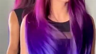 رنگ موی فانتزی خاص و زیبا