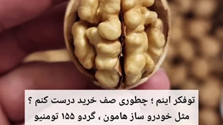 گردو پوست کاغذی لوکس