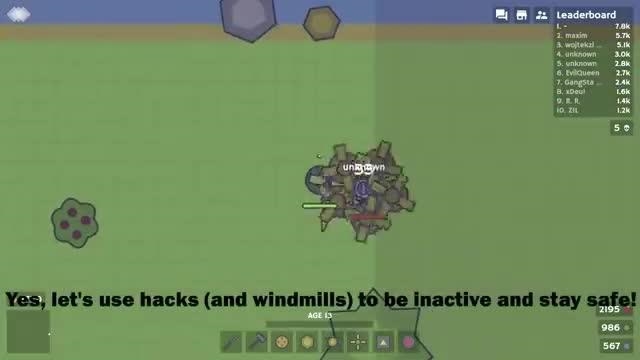 Building a Base!, MooMoo.io Gameplay