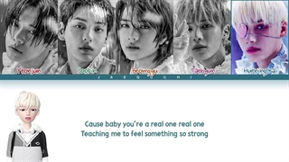 لیریک آهنگ MAGIC تی اکس تی (color coded lyrics)