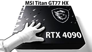 آنباکس لپ تاپ گیمینگ | Gaming Laptop 5300 MSI Titan GT77 Unboxing