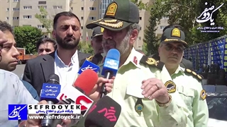 ایمنی پایین برخی خودرو ها دلیل اصلی سرقت سارقین از زبان سردار عباسعلی محمدیان