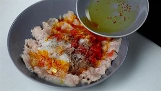 کباب تابه ای مرغ