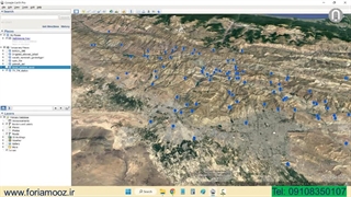 موقعیت مکانی آنتن های تی وی و رادیو استان تهران