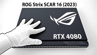 آنباکس لپ تاپ گیمینگ | ROG Strix SCAR 16 Unboxing RTX 4080 Gaming Laptop