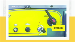 جاروی صنعتی SWL 700 ساخت کمپانی LAVOR ایتالیا، مناسب برای نظافت محوطه