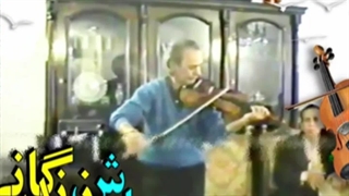 نوازش رمانتیک ویلن سیاوش زندگانی دوئت تنبک ویولن در جمع بزرگان هنر ایران