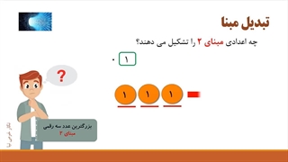 چند نمونه سوال و حل آن از مبحث تبدیل مبنا