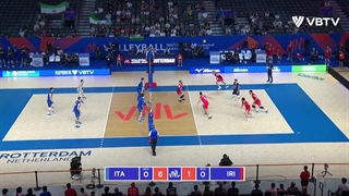 خلاصه بازی ایران (۰) - (۳) ایتالیا در رقابتهای لیگ ملتهای والیبال ۲۰۲۳