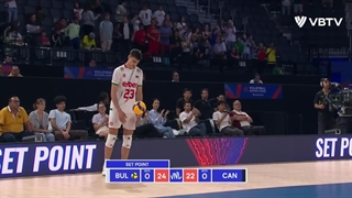 خلاصه بازی کانادا (۳) -(۱) بلغارستان در رقابتهای لیگ ملتهای والیبال ۲۰۲۳