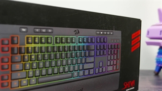 آنباکس کیبورد گیمینگ ردراگون مدل شیوا Redragon Shiva Gaming Keyboard