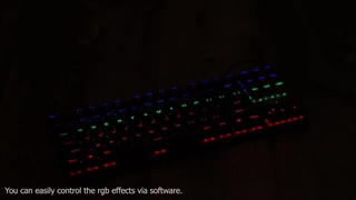 آنباکس و تست کیبورد تی دگر مدل Corvette TGK302