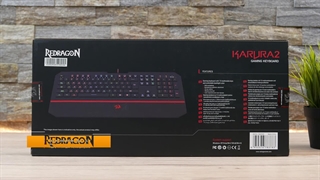 آنباکس کیبورد ممبرین ردراگون مدل Karura2 K502 RGB