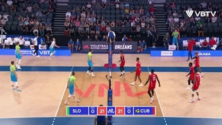 خلاصه بازی اسلوونی (3)  - (1) کوبا در رقابتهای لیگ ملتهای والیبال 2023