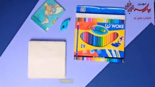 خرید مدادرنگی 24 رنگ ووک