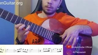 اجرای ملودی گیتار خرچنگ های مردابی از حبیب