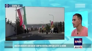 کلیپ مجاهدین خلق با پرچم شیر و خورشید