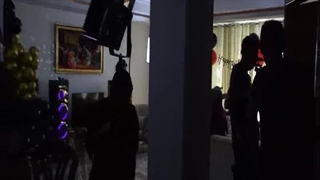 پشت صحنه فیلم کوتاه شب تولد