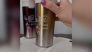 تراول ماگ قفلی 380 میل دورنگ پاریس