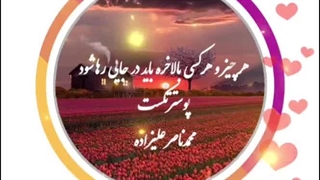 هر چیز و هرکسی بالاخره باید در جایی رها شود.