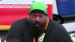 ثبت رکورد گینس با کشیدن تریلی ۹۵ تُنی از افشین مباشر