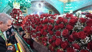 جشن غدیر در حرم مطهر رضوی