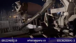 بتن ریزی پروژه بصره