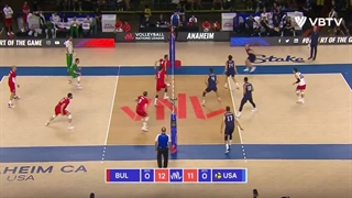 خلاصه بازی آمریکا (3)  - (0) بلغارستان در رقابتهای لیگ ملتهای والیبال 2023
