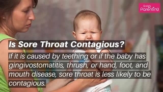 گلودرد در نوزادان و کودکان نوپا - علل، علائم و درمان های خانگی