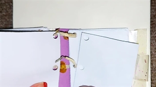 مینی ژورنال آبی درست کنیم/ویدئوی خودم^-^