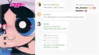 لاین آپ آهنگ newjeans از newjeans