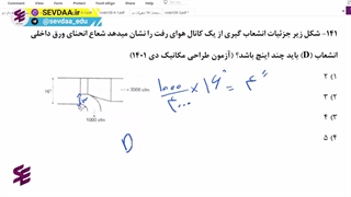 آمادگی آزمون نظام مهندسی-تحلیل تست شماره 141-انشعاب کانال