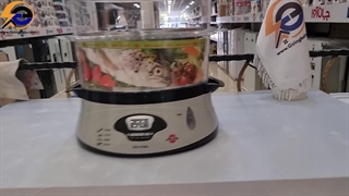 بخارپز پارس خزر مدل Digi Steel