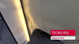 صافکاری بدون رنگ کامیون در تکنوروژ 09125347336