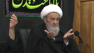 عزاداری در حضور حضرت آیت‌ الله العظمی مظاهری