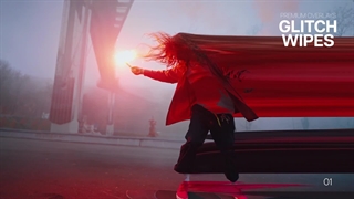 پیش نمایش پروژه افترافکت Premium Overlays Glitch Wipes