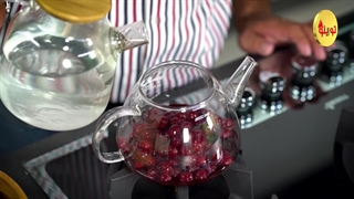 طرز تهیه دمنوش البالو