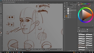 آموزش رایگان نقاشی دیجیتال - چهره - آرت تول 11 از 17