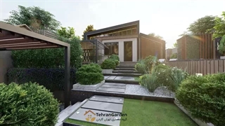 طراحی ویلا در پرند تهران گاردن