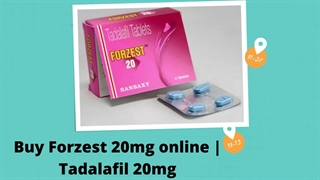 Buy Forzest 20mg dosage Online |  Tadalafil 20mg