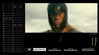 سکانس نبرد آشیل در فیلم سینمایی تروآ (Troy) - موسیقی : محمد باسره