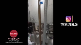 تست دستگاه پرکن منو بلوک ۴ نازل توان صنعت | ۰۹۱۵۲۰۰۰۰۵۰