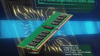 رم سرور HP/HPE 16GB Single Rank x4 DDR4-2666 با پارت نامبر 815098-B21