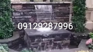 اجرای سنگ آبنما لاشه